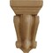 Ekena Millwork 2 1/4"W x 2 1/4"D x 4 1/4"H Devon Traditional Wood Corbel, Cherry CORW02X02X04DECH - alternate 4